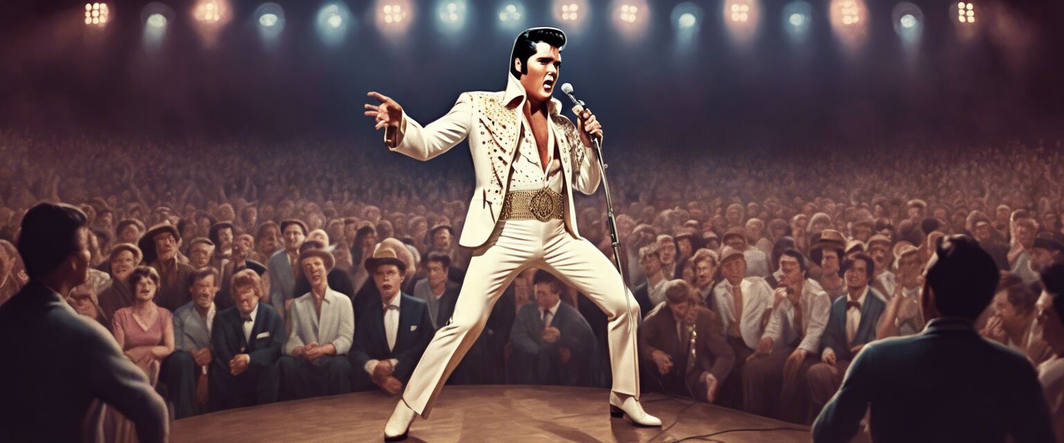 Elvis Presley Concert Image