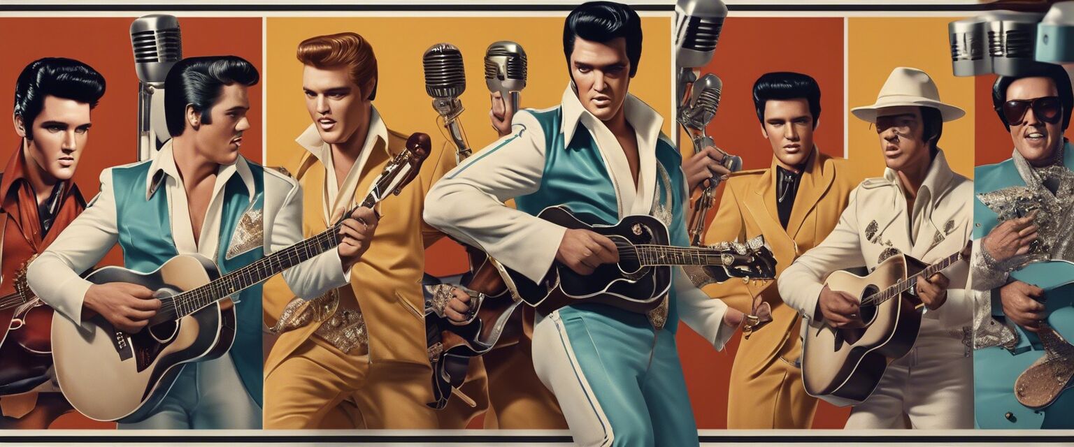 Elvis-inspired posters