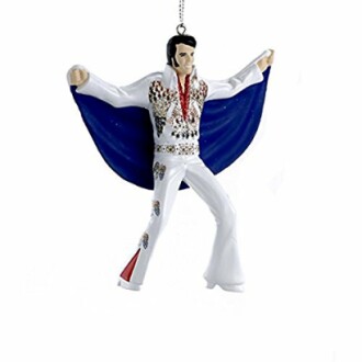 Blow Mold Elvis Eagle Cape Jumpsuit Ornament