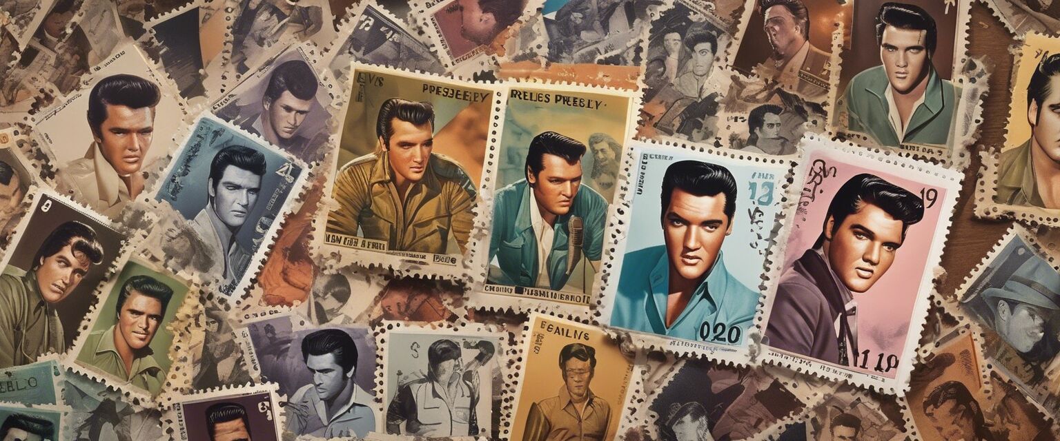 Elvis Presley Stamp Collection